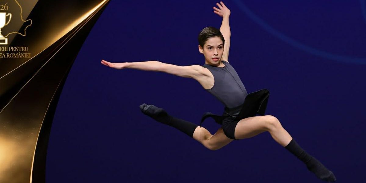 Admis la ROYAL Ballet School: Un puști de 12 ani face istorie pentru România