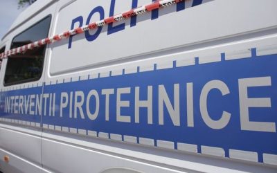 Pirotehniștii, alertați la Iași: Element de muniție neexplodat