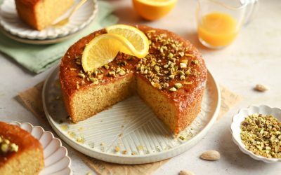 Gustul copilăriei: Prăjitură de post cu lămâie și mălai, un deliciu!