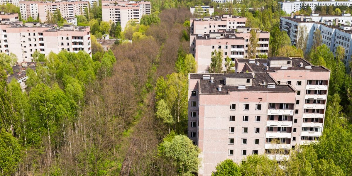 „Spiritele” au pus stăpânire pe iadul radioactiv