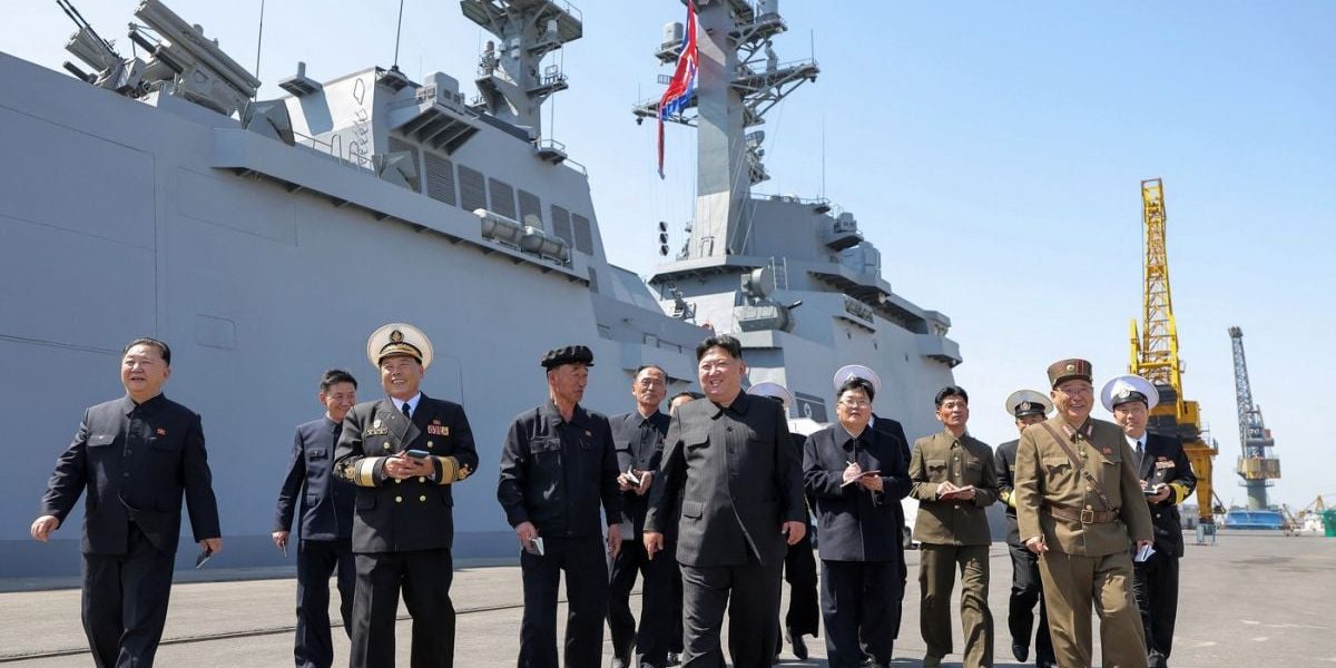 Kim Jong Un testează nava „Choe Hyon”, distrugătorul nuclear de 5.000 de tone