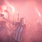 Imagini spectaculoase din Madrid: Fanii, show total înainte de Atletico – Barcelona