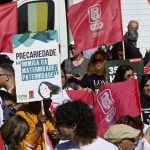 Zeci de mii la proteste în Lisabona, furia față de reformele muncii