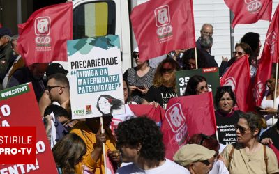 Zeci de mii la proteste în Lisabona, furia față de reformele muncii