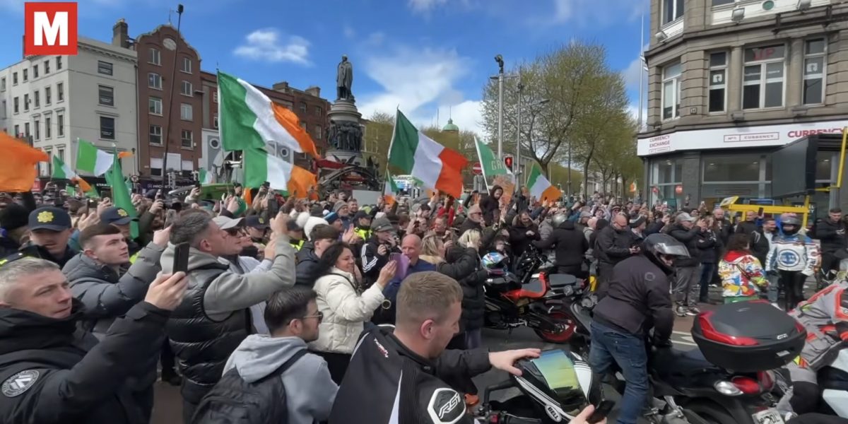 Proteste FURIOASE în Irlanda: Poliția declară ilegale demonstrațiile anti-prețuri