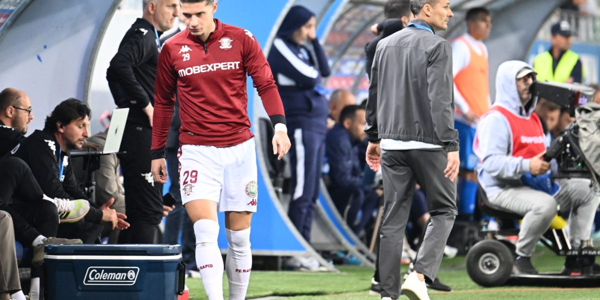 Replică DURĂ în direct pentru Alex Dobre, după Craiova – Rapid 1-0: ”Acolo dai gol!”