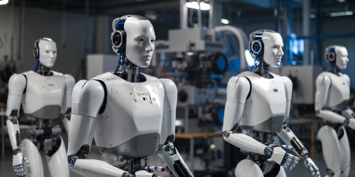 Roboții umani, explozie în China: Producția crește cu 94% până în 2026