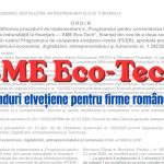 Fonduri Elvețiene de 288 Milioane Lei pentru Firme: Programul SME Eco-Tech, modificat