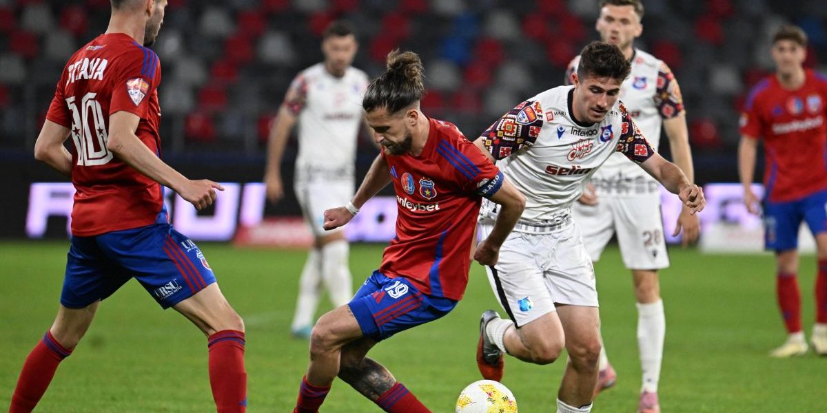 Steaua, victorie dramatică cu Bihor 3-1! Sepsi remizează cu Voluntari! Clasament