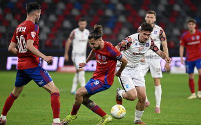 Steaua, victorie dramatică cu Bihor 3-1! Sepsi remizează cu Voluntari! Clasament