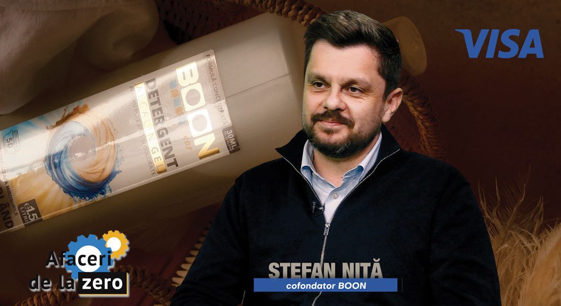 Boon, detergentul românesc care cucerește piața: Povestea lui Ștefan Niță