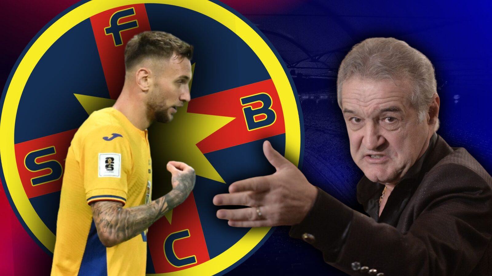 Denis Drăguș, pe radarul FCSB? Mihai Stoica, sceptic în privința transferului București – Atacantul Denis Drăguș ar putea fi una dintre vedetele perioadei de transferuri din SuperLiga, Trabzonspor anunțând că este dispusă să îl vândă pentru 2,5 milioane de euro