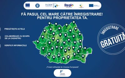 Înregistrarea proprietăților în sistemul de cadastru și carte funciară este gratuită pentru cetățeni, inclusiv dezbaterea succesiunilor