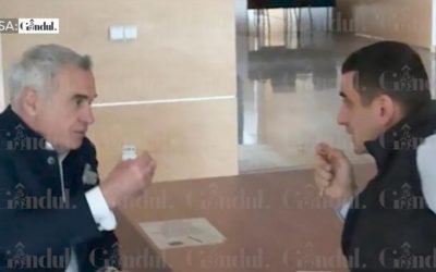 Simion îl vrea premier pe Georgescu, după Bolojan. S-au întâlnit la bibliotecă