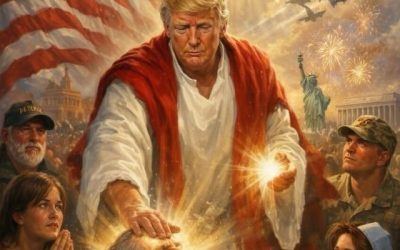 Donald Trump citește un verset în Biroul Oval, după disputa cu Papa și imaginea AI