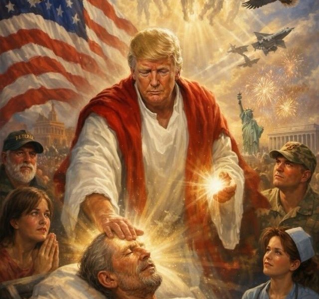 Donald Trump citește un verset în Biroul Oval, după disputa cu Papa și imaginea AI