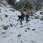 Doi turiști, salvați de Jandarmi în Piatra Craiului: Muntele, un pericol