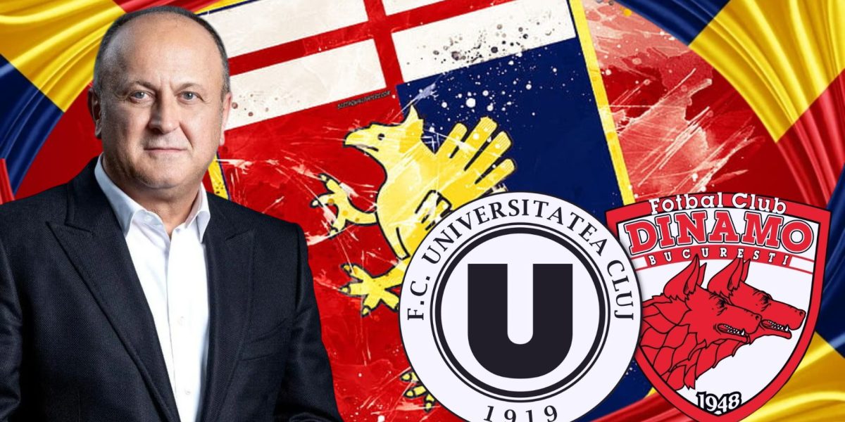 Șucu, omul de afaceri, a trimis „oamenii” la Dinamo – U Cluj, dar e și o surpriză!
