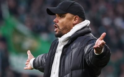 VICTORIE IMPRESIONANTĂ A LUI KOMPANY ÎNTR-UN MECI CHEIE Antrenorul lui Bayern München, Vincent Kompany, a reușit o performanță remarcabilă, conducând echipa spre o victorie de prestigiu în deplasare, împotriva celor de la Real Madrid, scor 2-1