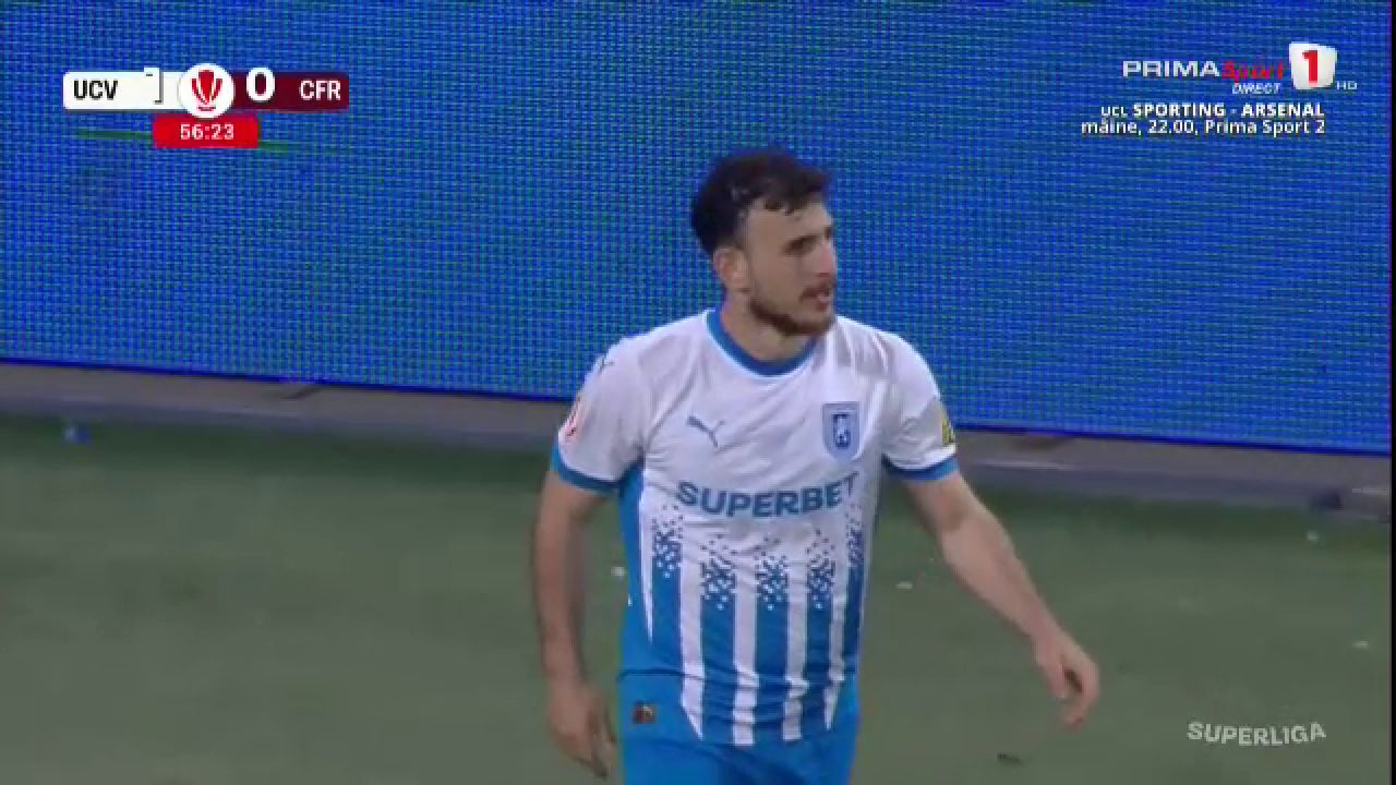 Anzor Mekvabishvili, gol de poveste în derby-ul craiova-CFR