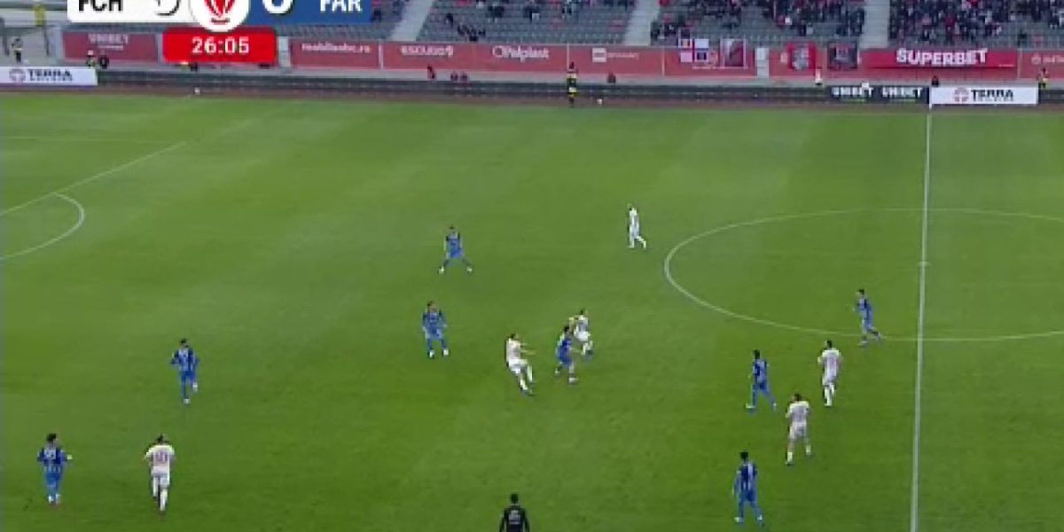 Farul – Hermannstadt, duel LIVE TEXT: Cine domină pe teren?