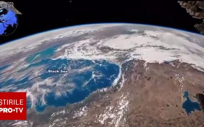 Marea Neagră din spațiu: Imagini ȘOCANTE publicate de Ambasada SUA. Artemis II, pe drum