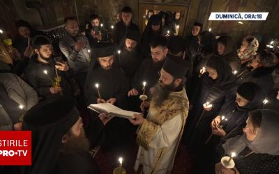 La Sihla, călugări și credință: „Îl simți pe Dumnezeu, nu afară”