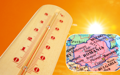 Adio, fulare și geci! Caniculă în România: Când vine valul de căldură