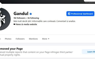 Facebook închide pagina unui ziar cu UN milion de urmăritori: Ce s-a întâmplat?