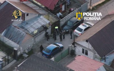 Percheziții-fulger în București și județe: Rețea de trafic de persoane, destructurată!