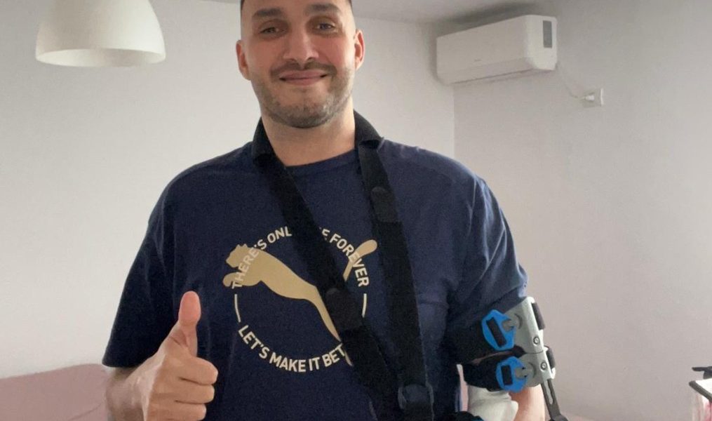 „Cred că va fi portar de handbal"