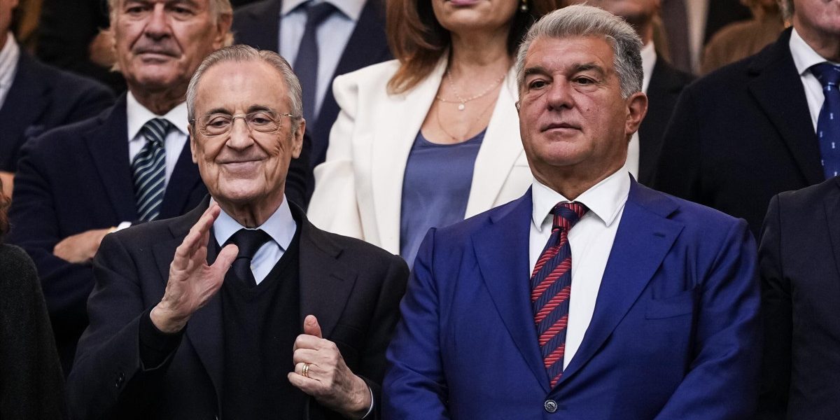 El motivo de la ausencia de Florentino Pérez en el Camp Nou y el representante del Real Madrid en el clásico