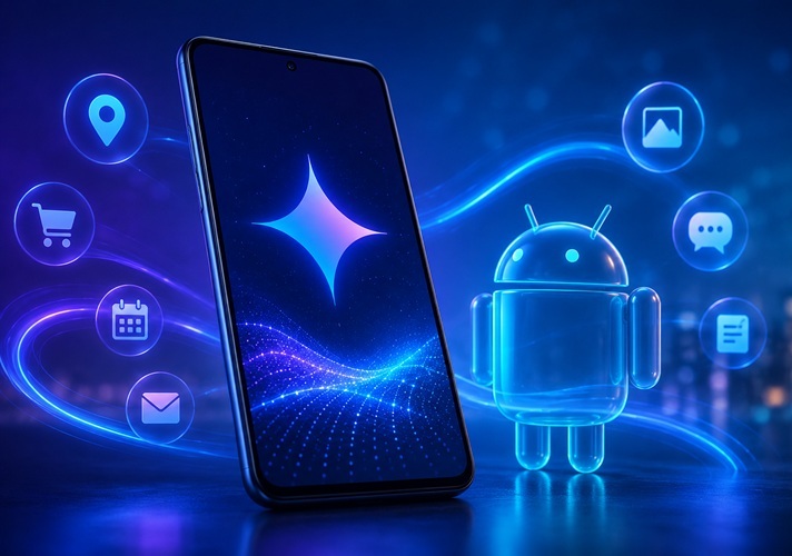Google Gemini direct pe Android: AI contextuală, revoluție în buzunar