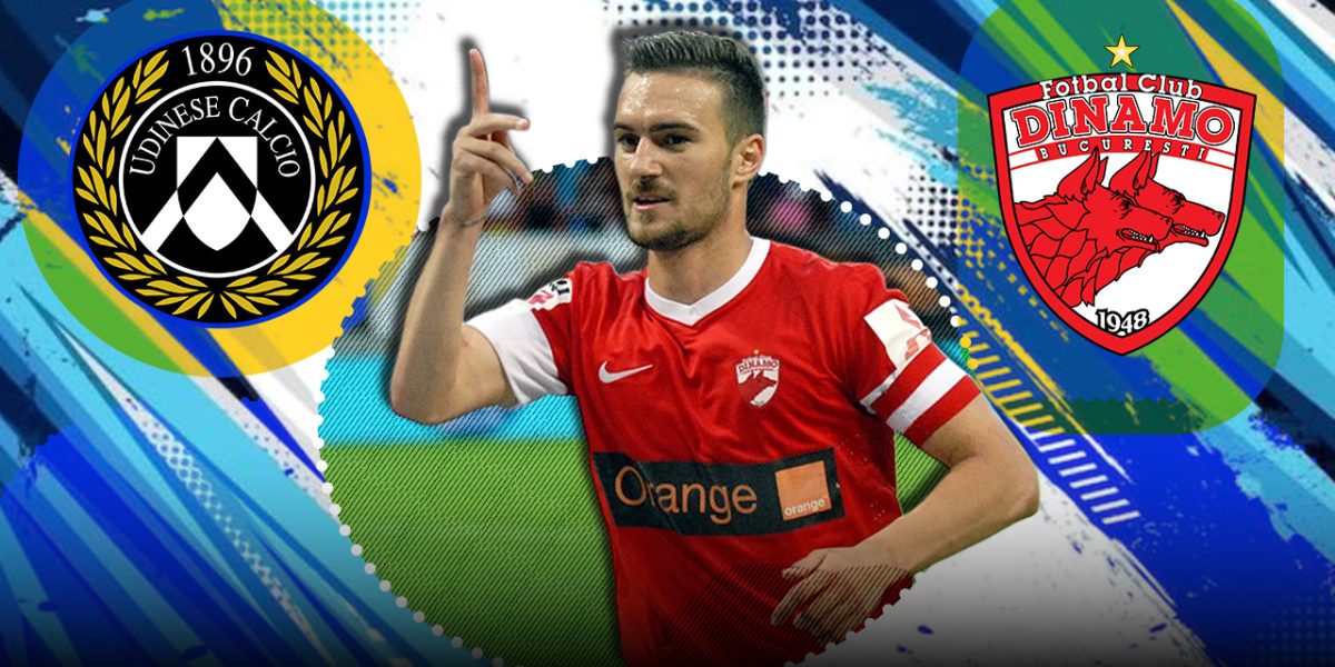 Dinamo transferă de la Udinese! Marius Alexe se întoarce „acasă” și nu vine cu mâna goală