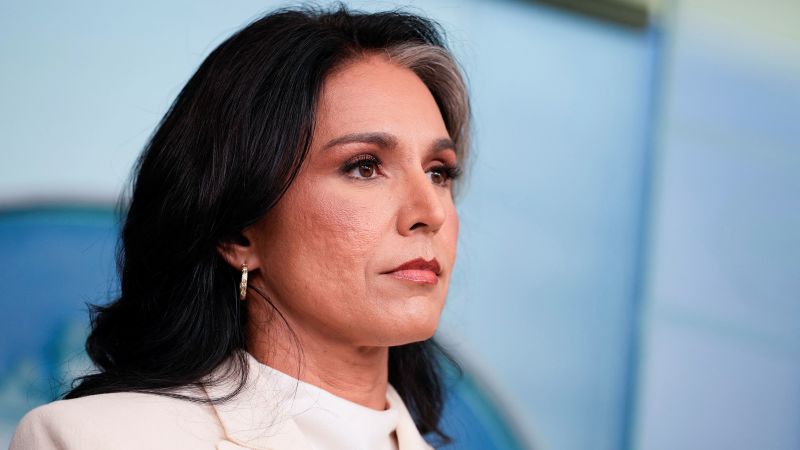 Tulsi Gabbard is resigning as director of national intelligence