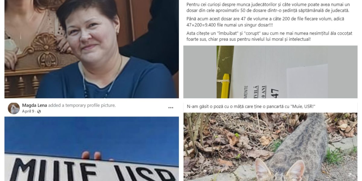 Judecătoare de Curte de Apel, surprinsă cu un cuvânt vulgar