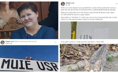 Judecătoare de Curte de Apel, surprinsă cu un cuvânt vulgar