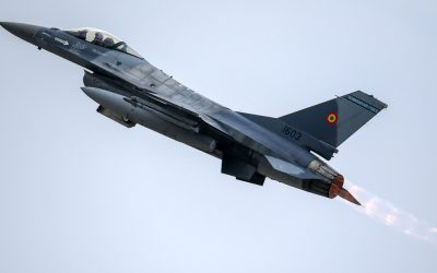 Reacția NATO după ce un avion F-16 a doborât o dronă în Estonia