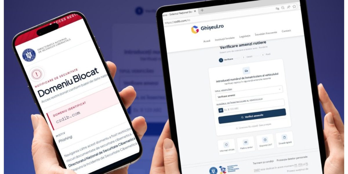 Escrocherie online: Falsuri Ghișeul.ro pentru „amenzi”! Atenție la SMS-uri, datele cardului în pericol