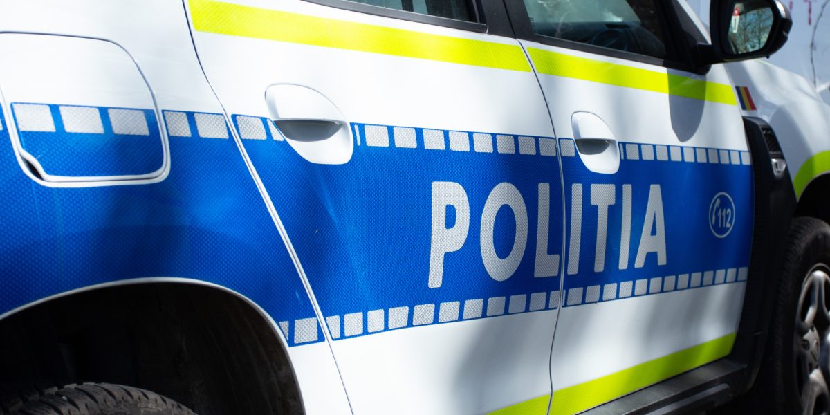 Șofer beat a lovit o autospecială de Poliție în București