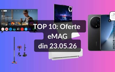 EMAG: Aer condiționat Samsung, telefon premium 2026, TV QLED la preț imbatabil