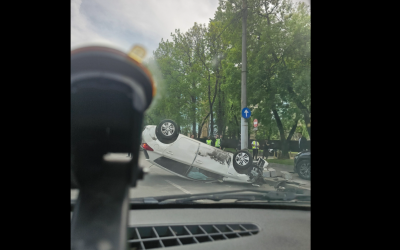 Accident pe Bulevardul Geniului, Sector 6: Șofer, suspect de implicare în alt incident