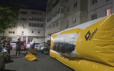 O persoană amenință cu sinuciderea: Intervine Poliția în București