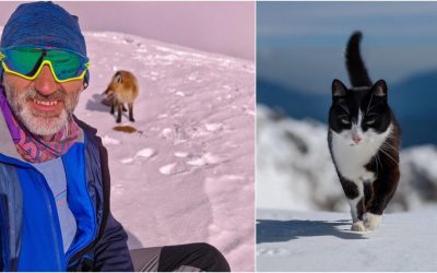 Omul de pe Vârful Omu: Meteorologul, Rodica și Foxy, o viață la peste 2500m