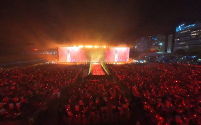 Miting gigant pe Copacabana: Două milioane la concertul gratuit