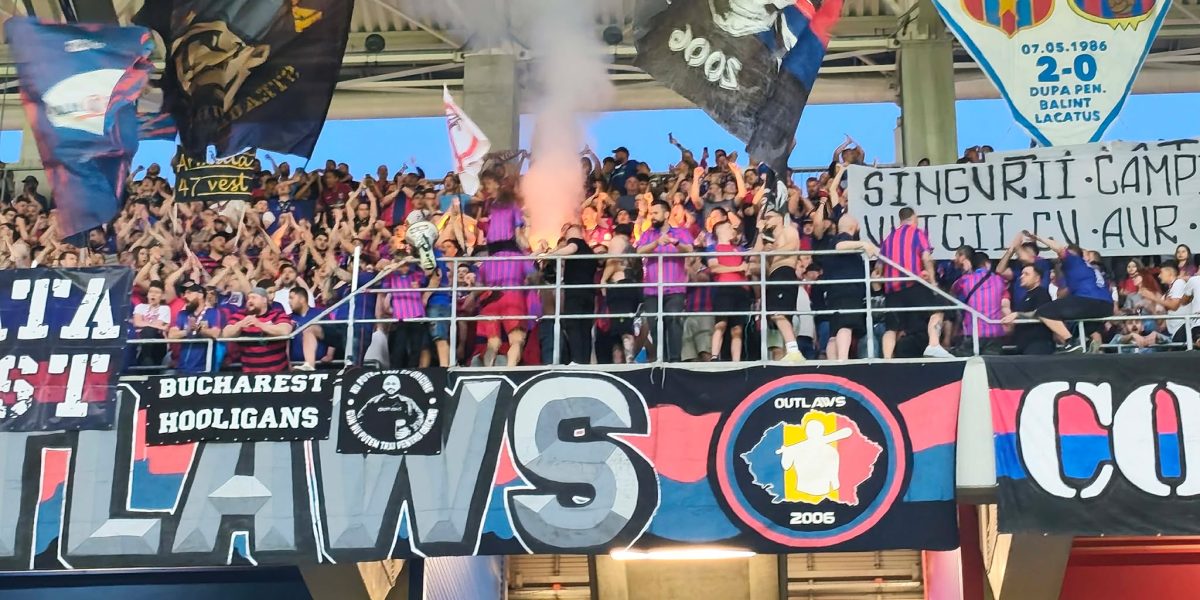 Jandarmeria, spectacol întrerupt pentru Steaua într-o seară istorică