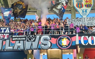 Jandarmeria, spectacol întrerupt pentru Steaua într-o seară istorică