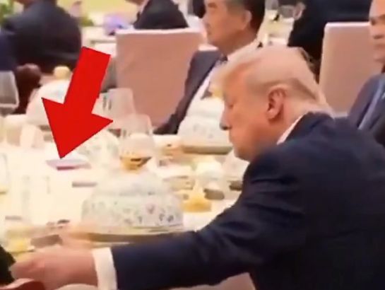 Trump, prins cu ochii pe notițele lui Xi Jinping: Ce ascunde?