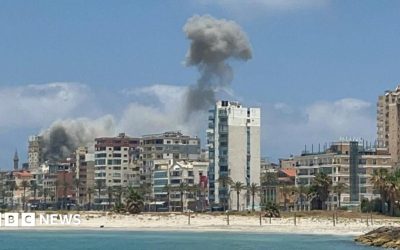 Israelul bombardează Tyr după avertisment Iranian