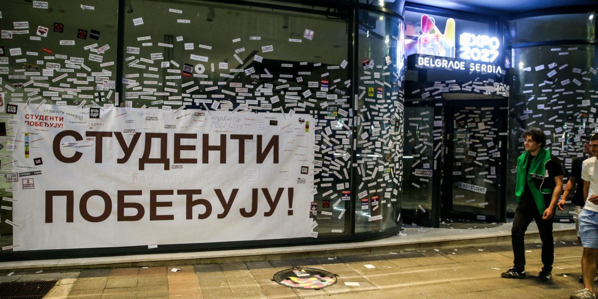 Alertă MAE: Proteste în Serbia, pericol pentru români